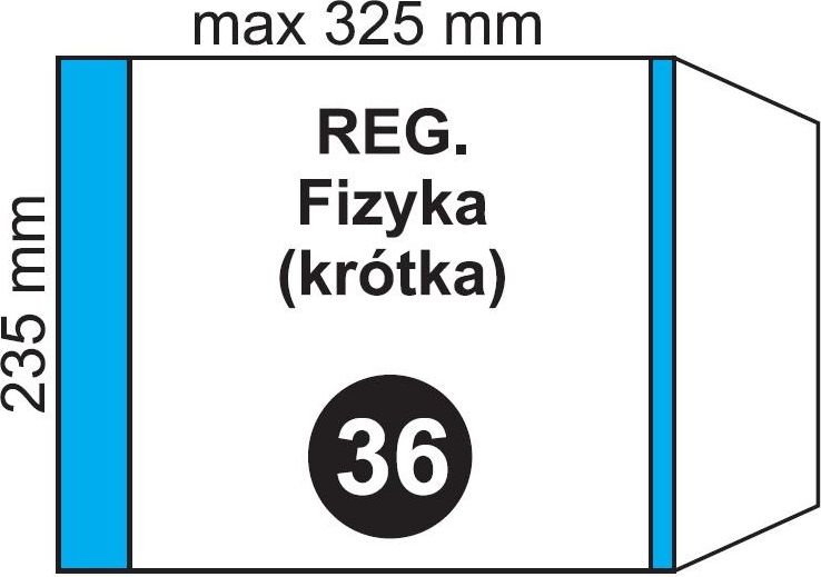 Folplast Okładka na podr regulowana NR 36 (20szt)