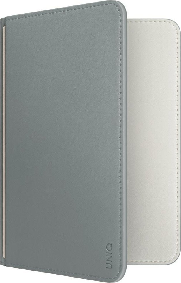 UNIQ Belmont Passport Case RFID Blocking Green Ivory