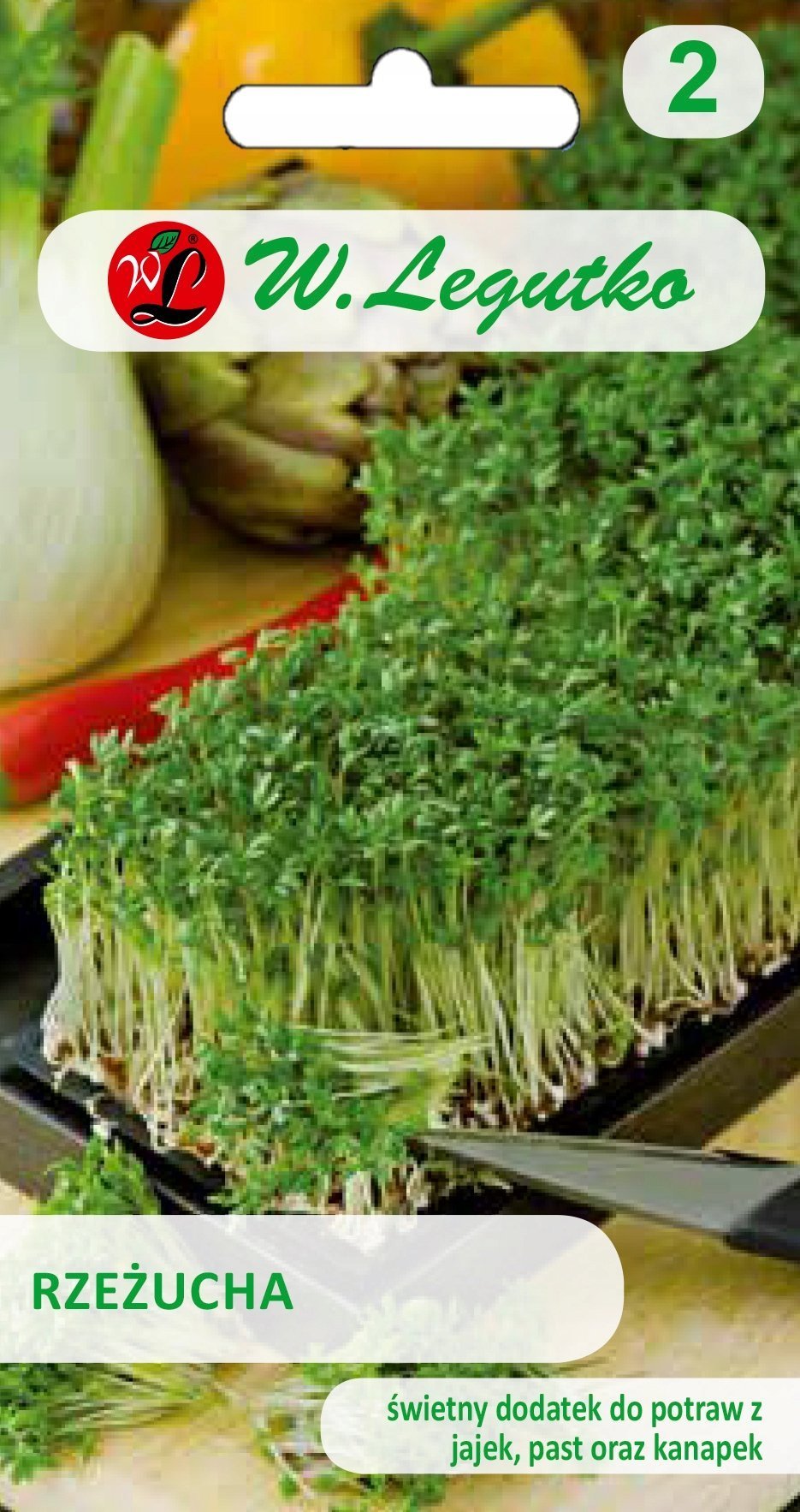 Legutko Nasiona Rzeżucha, 10g Legutko