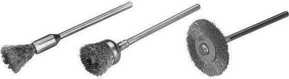 Wolfcraft ZESTAW 3 MINI SZCZOTEK WOLFCRAFT WF2114000 WOLFCRAFT