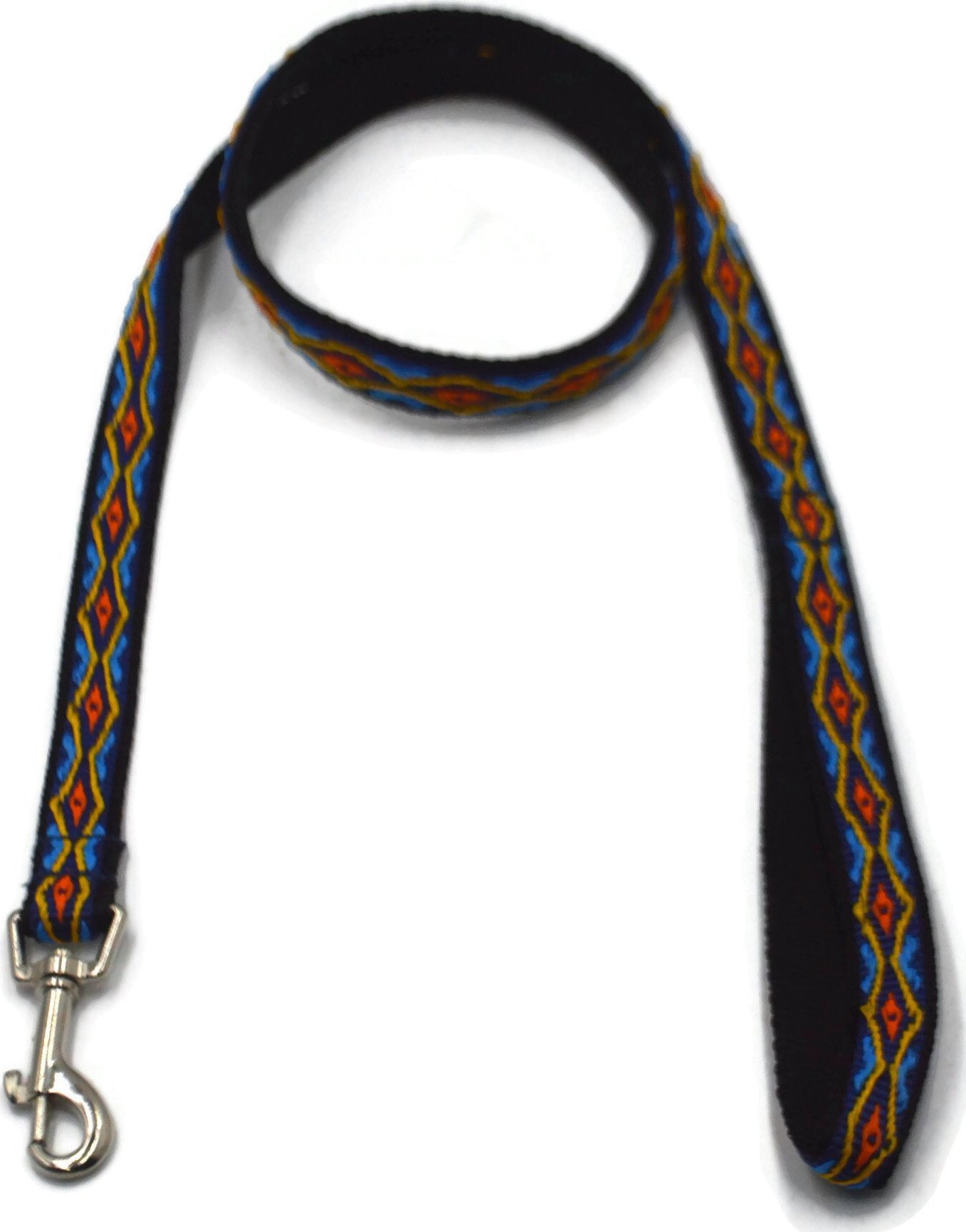 Alizoo Podwójna smycz dla psa romb 20mm/130cm - ALIZOO