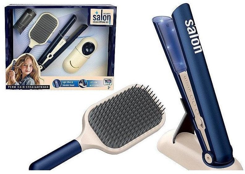 Prostownica do włosów z akcesoriami