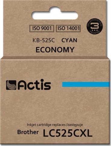 Tusz Actis Tusz ACTIS KB-525C (zamiennik Brother LC525C Standard 15 ml niebieski)