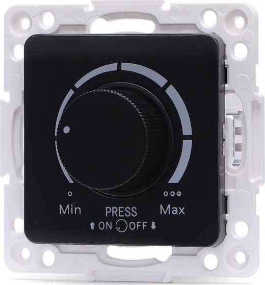 Aigostar Ściemniacz LED typu niemieckiego/francuskiego klawisze funkcyjne Ściemniacz LED typu niemieckiego/francuskiego klawisze funkcyjne