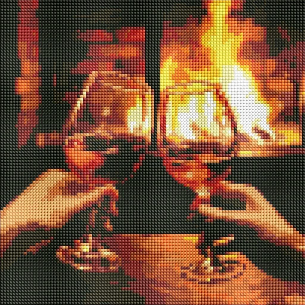 Norimpex Diamentowa mozaika - Ogrzewanie przy kominku