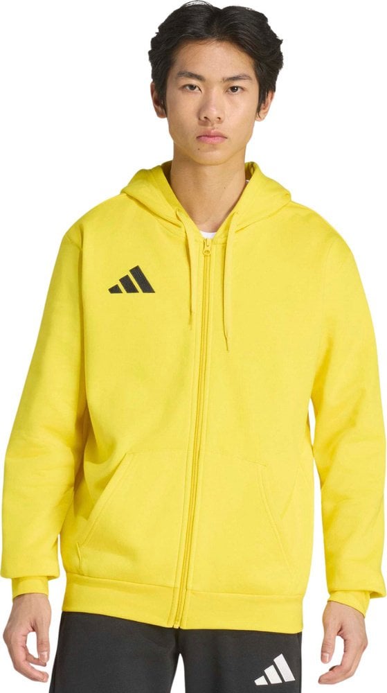 Bluza męska adidas Entrada 26 Full Zip Hoody żółta KF8964 M