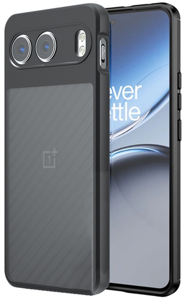 Matowe etui pancerne Supero Magmat do OnePlus Nord 4, czarne