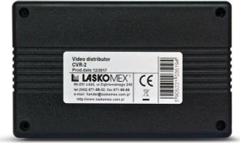 Laskomex Laskomex CV-R2 CVR-2 Moduł rozdzielacza wideo do monitorów (obsługujący do 4 monitorów)