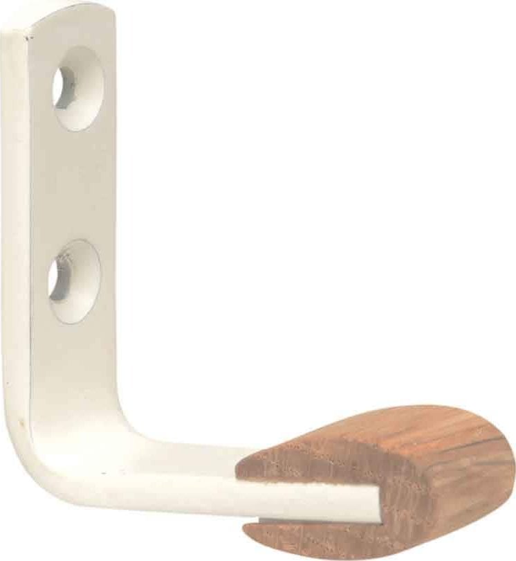 Lille knag i bøg - hvid