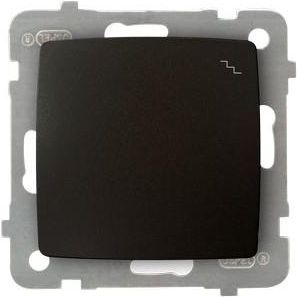 Ospel Łącznik schodowy Karo pojedynczy czekoladowy metalik (ŁP-3S/m/40)