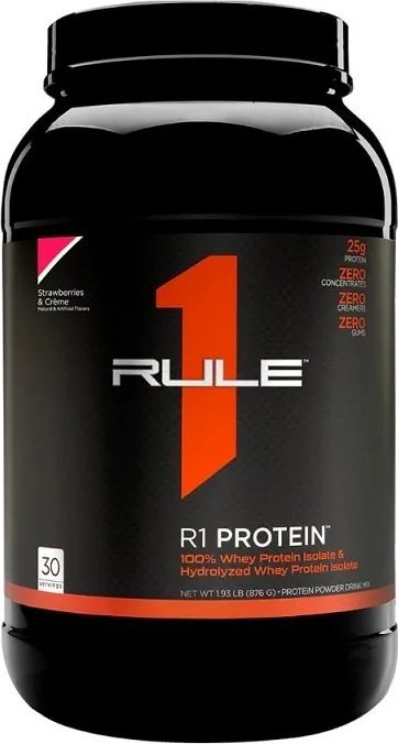 Rule One Rule One - R1 Protein, Strawberries & Creme, Proszek, 876g