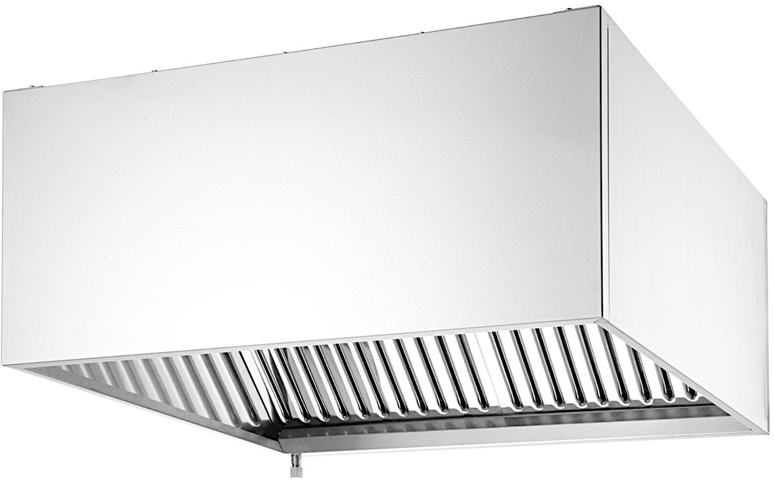 Hendi Okap pochłaniacz przyścienny skręcany STAL 1205x1000x450 mm