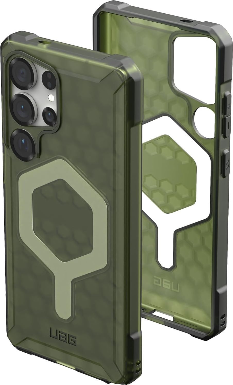 UAG Essential Armor Magnet - obudowa ochronna do Samsung Galaxy S25 Ultra 5G z wbudowanym modułem magnetycznym (olive)