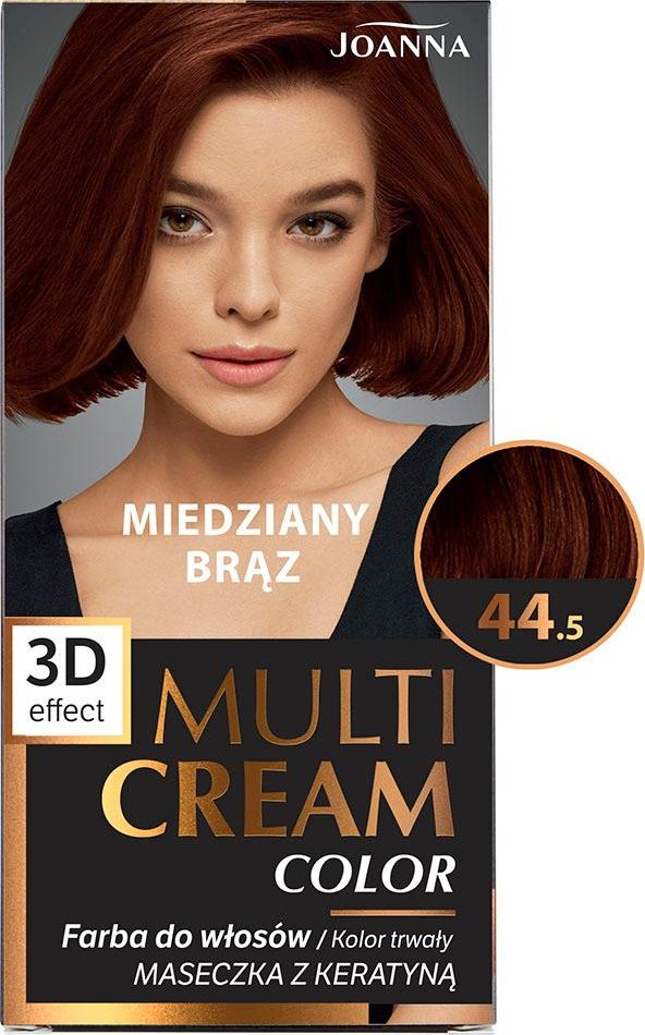 Joanna Multi Cream Color Farba nr 44.5 Miedziany Brąz