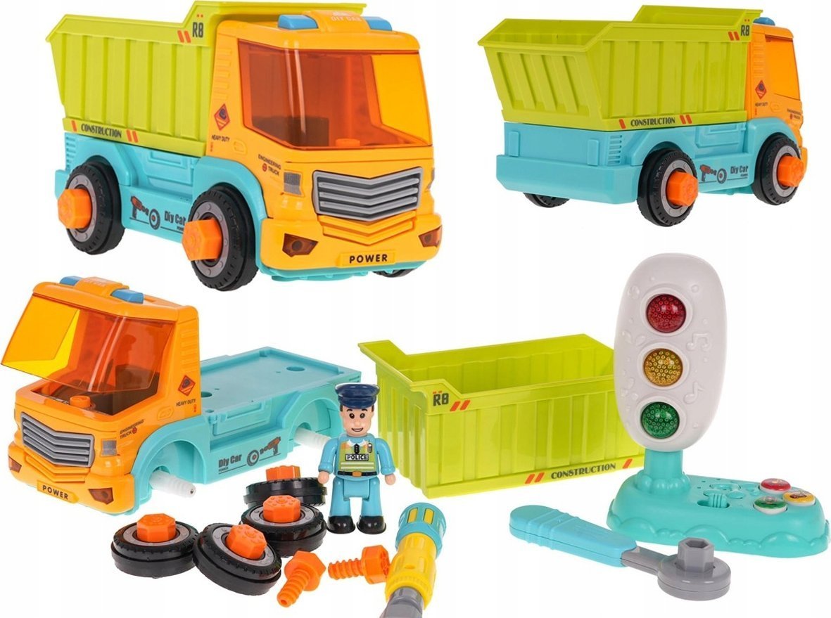 1PUNKT Wywrotka do Rozkręcania + Akcesoria