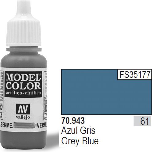 Vallejo Farba matowa Nr 61 Niebieska 17ml (70943)