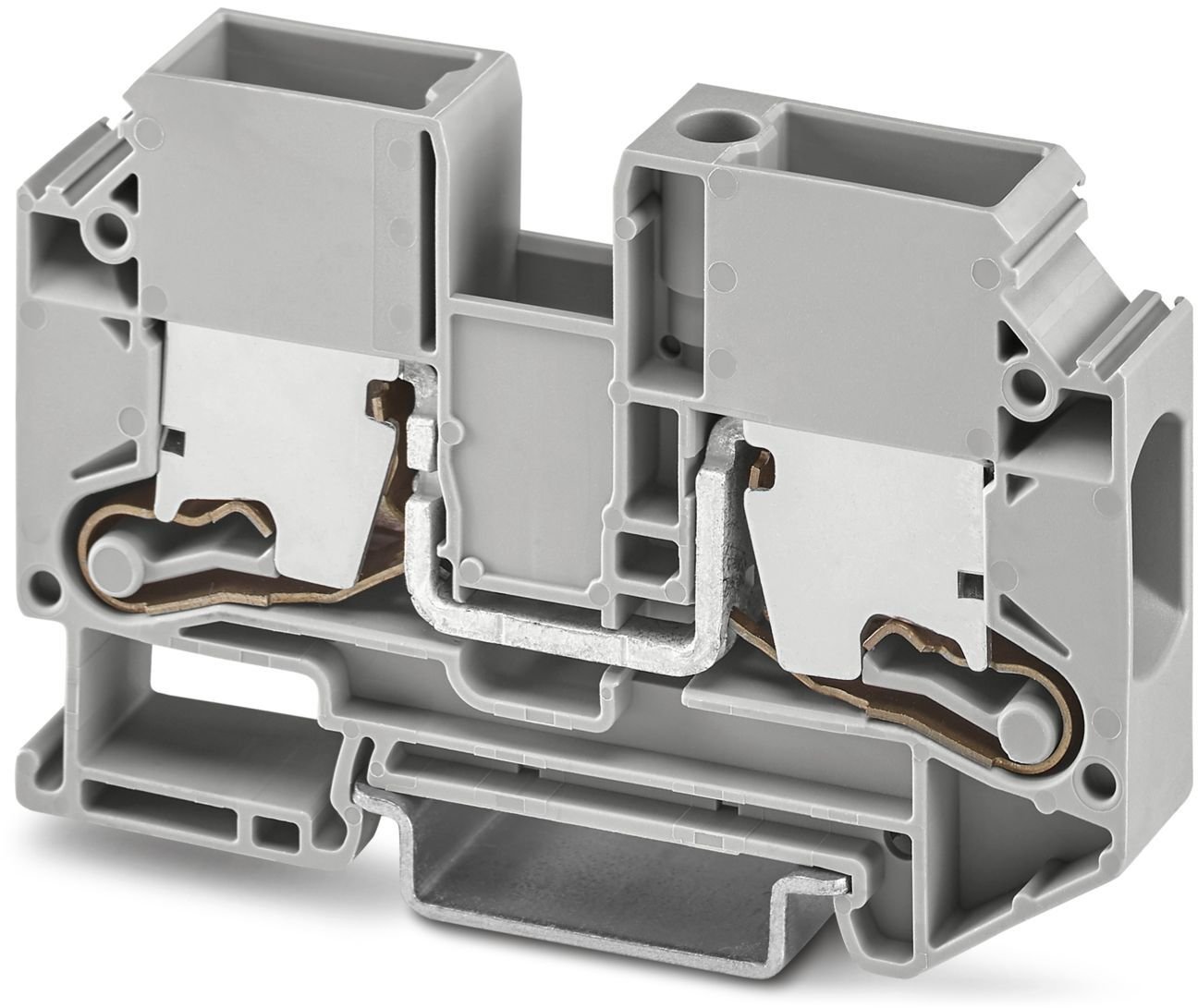 Złączka szynowa 2-przewodowa 16mm2, listwa zaciskowa koloru szarego XTV 16