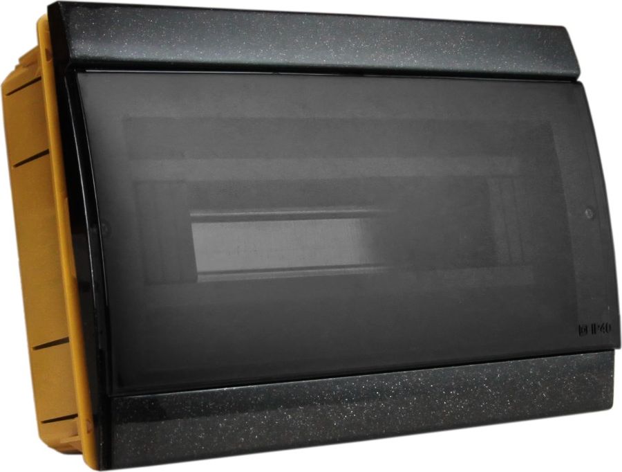 Marlanvil Rozdzielnica podtynkowa 12 modułowa IP40 czarna 970.12.N M-L 1039