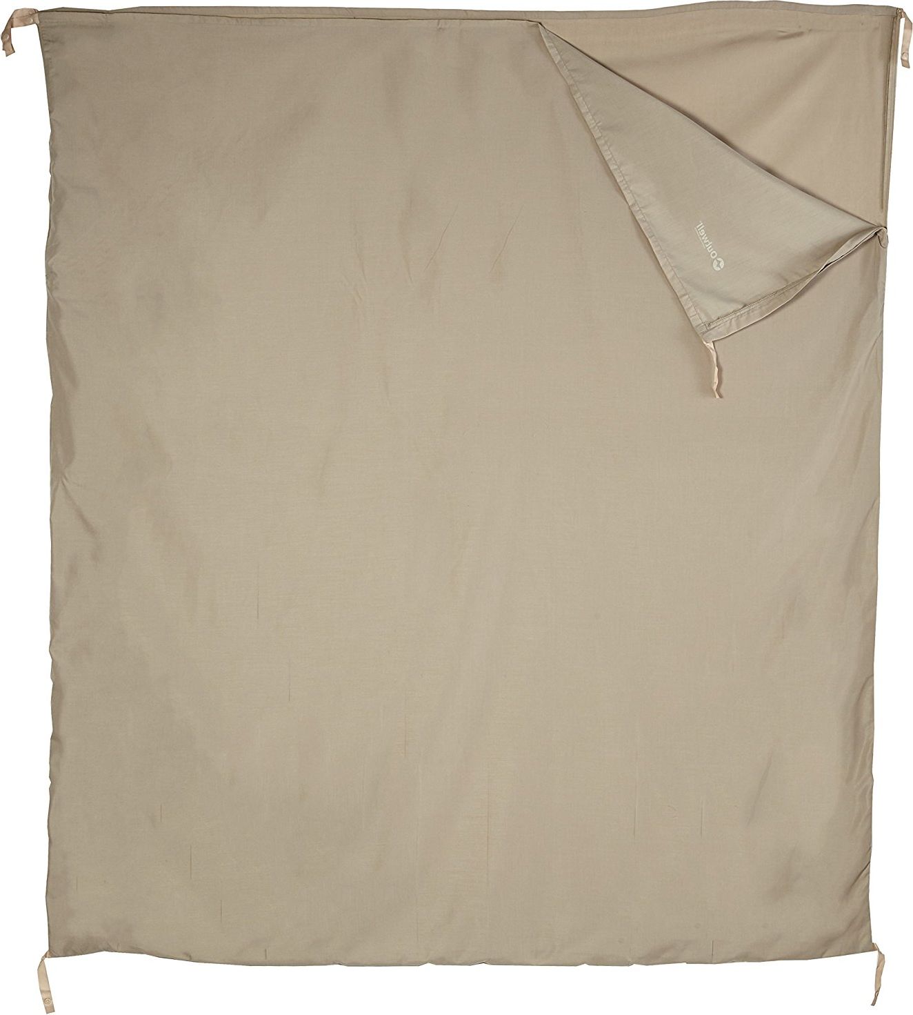 Outwell Prześcieradło Cotton Liner Quilt Blanket Double brązowe r. 160x185 cm