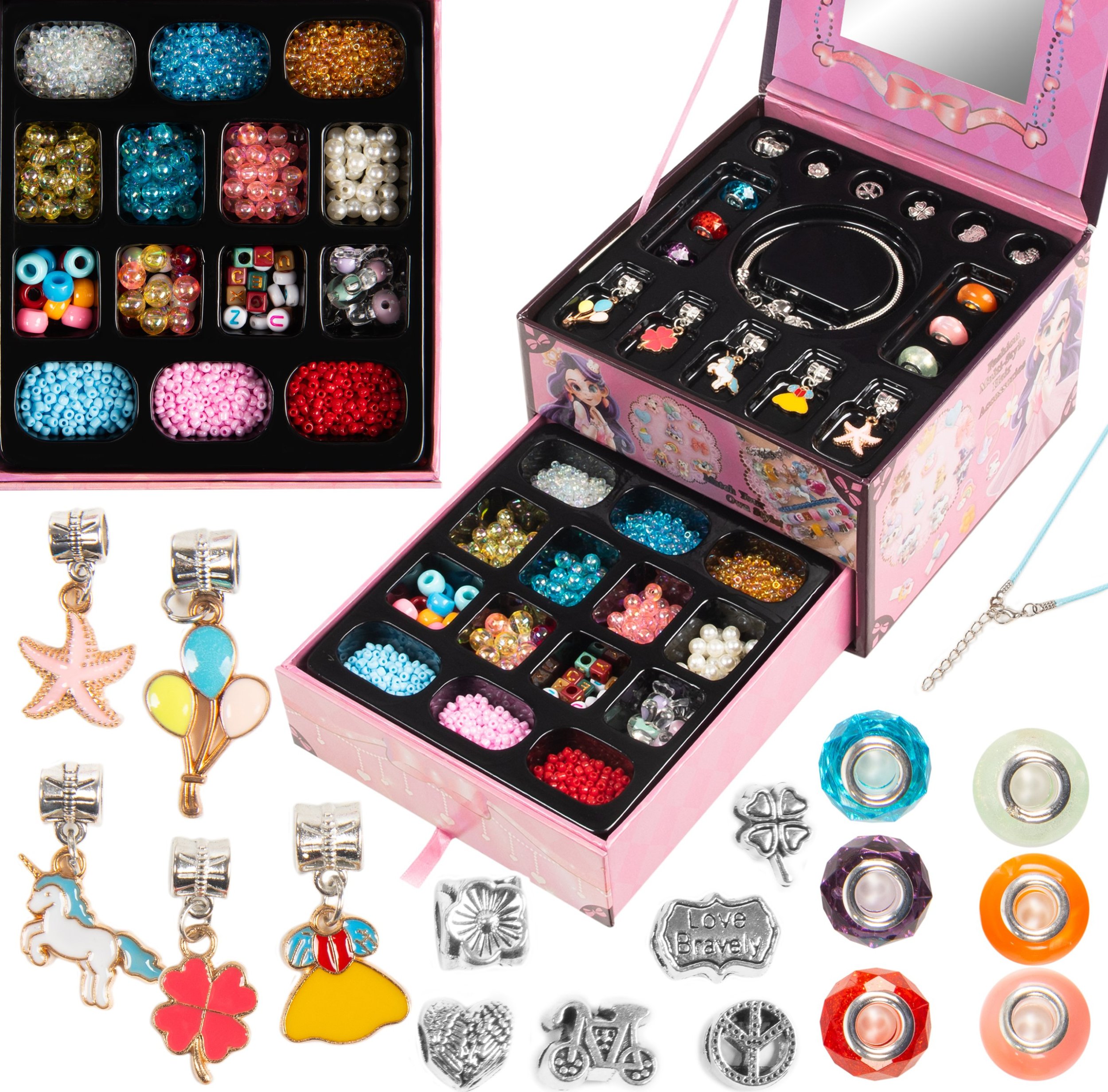 Coil Coil zestaw koralikÓw biŻuteria dla dzieci