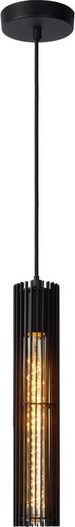 Lampa wisząca Lucide Lampa wisząca czarna Lucide LIONEL 73406/01/30