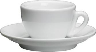 Cilio Filiżanka do espresso ze spodkiem 50 ml biała