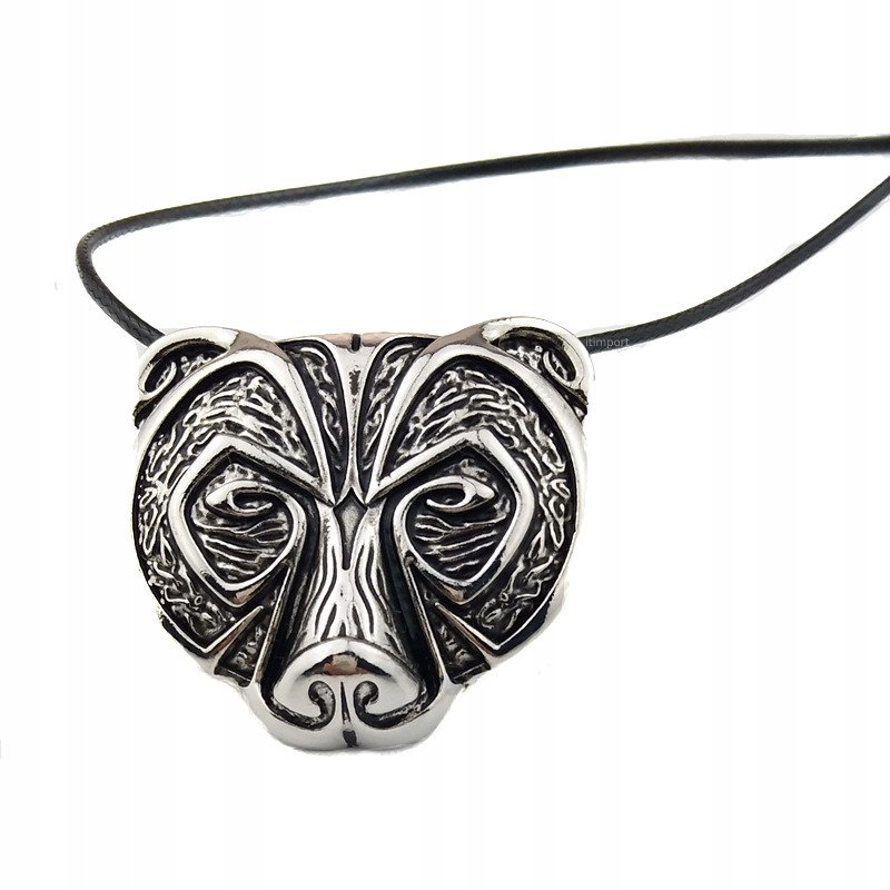 NASZYJNIK Wikingów BERSERK Niedźwiedź NORDYCKI 137
