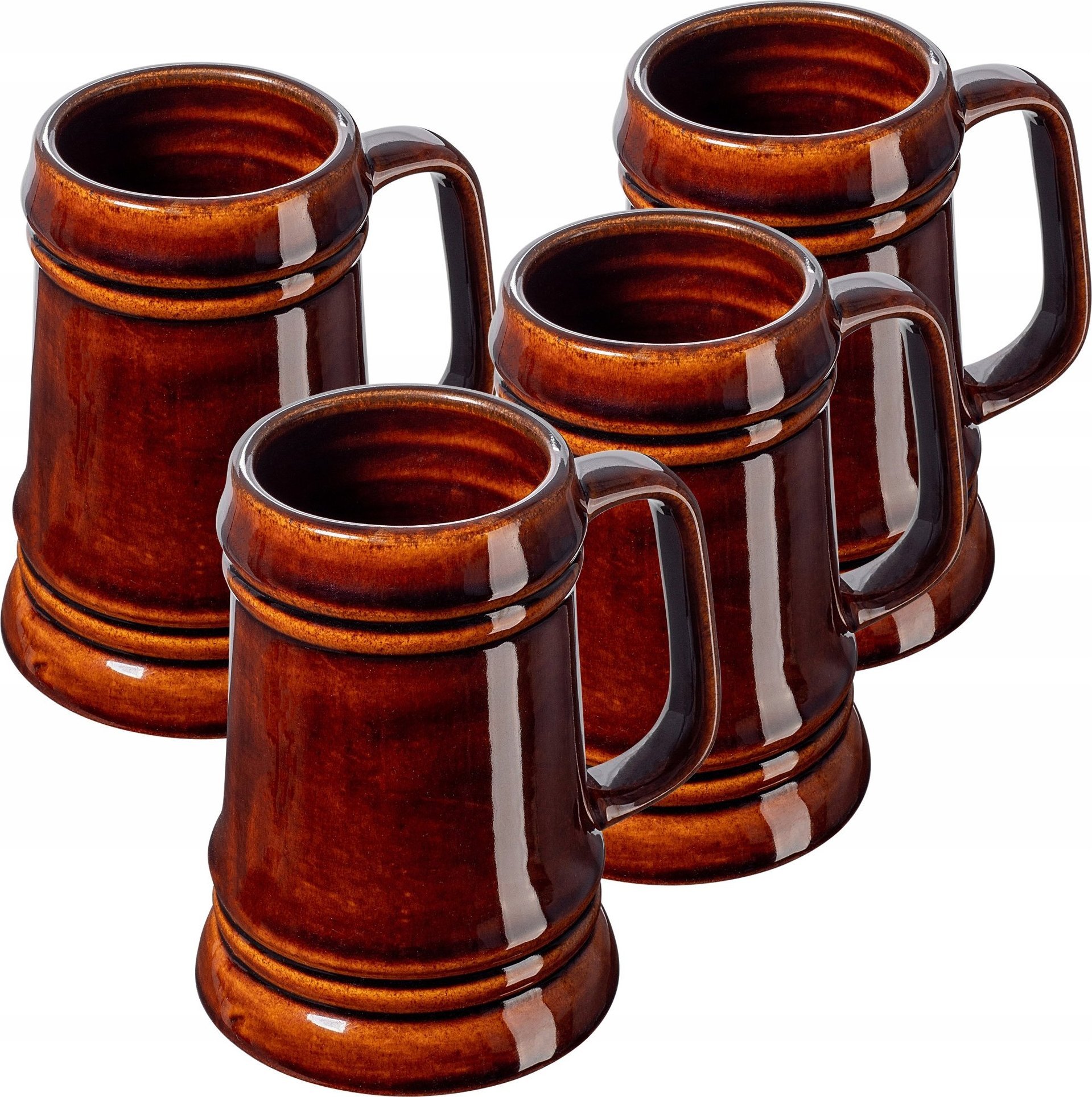 Kadax Kadax Kufel do Piwa 500ml Piwo Ceramika Kamionkowy 4szt.