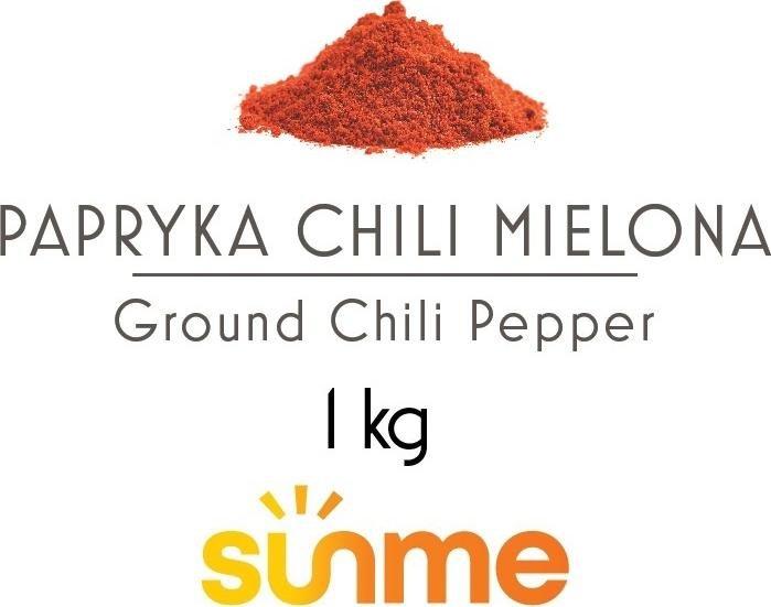 Sunme Papryka Chilli mielona 1 kg