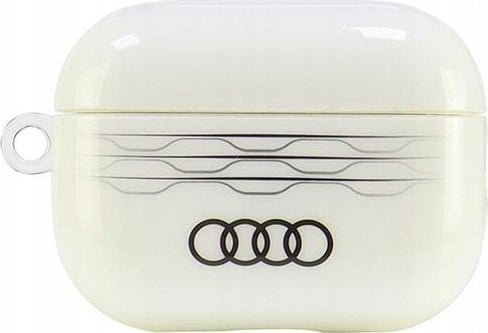 Audi Audi IML Geometric Pattern AirPods Pro 2 cover biały/white AU-IMLAPP2-A6/D3-WE
