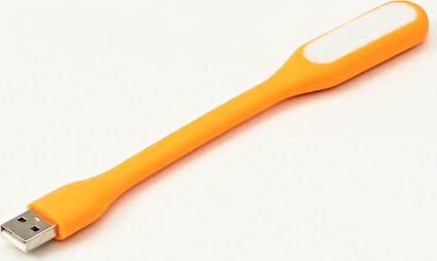 Lampka USB 6 diod LED pomarańczowy