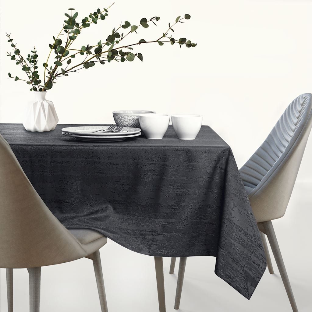 AmeliaHome AmeliaHome obrus plamoodporny VESTA BRD DARKGREY 140X260
