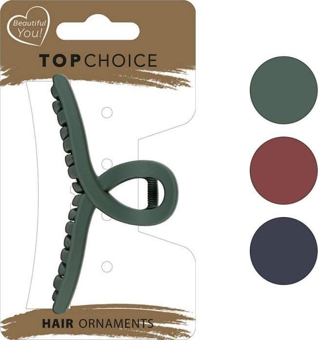 TOP CHOICE Klamra do włosów (26881) 1 szt. - mix kolorów
