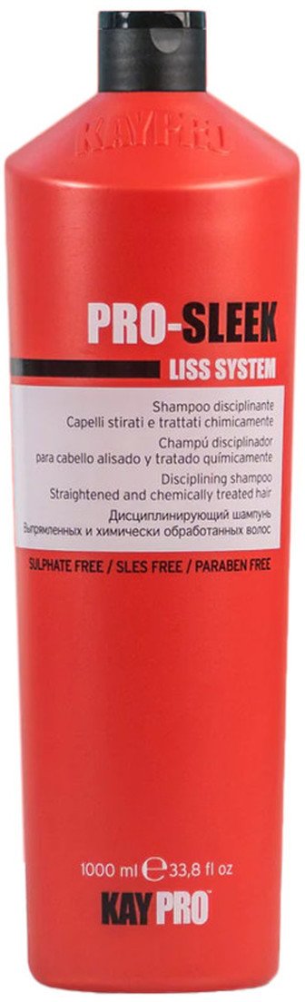 Kay-Pro Pro-Sleek Liss System Szampon do włosów prostowanych 1000ml