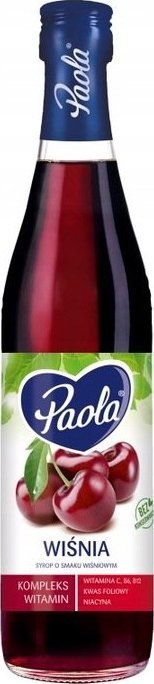 Paola Paola Syrop o smaku wiśniowym 430 ml