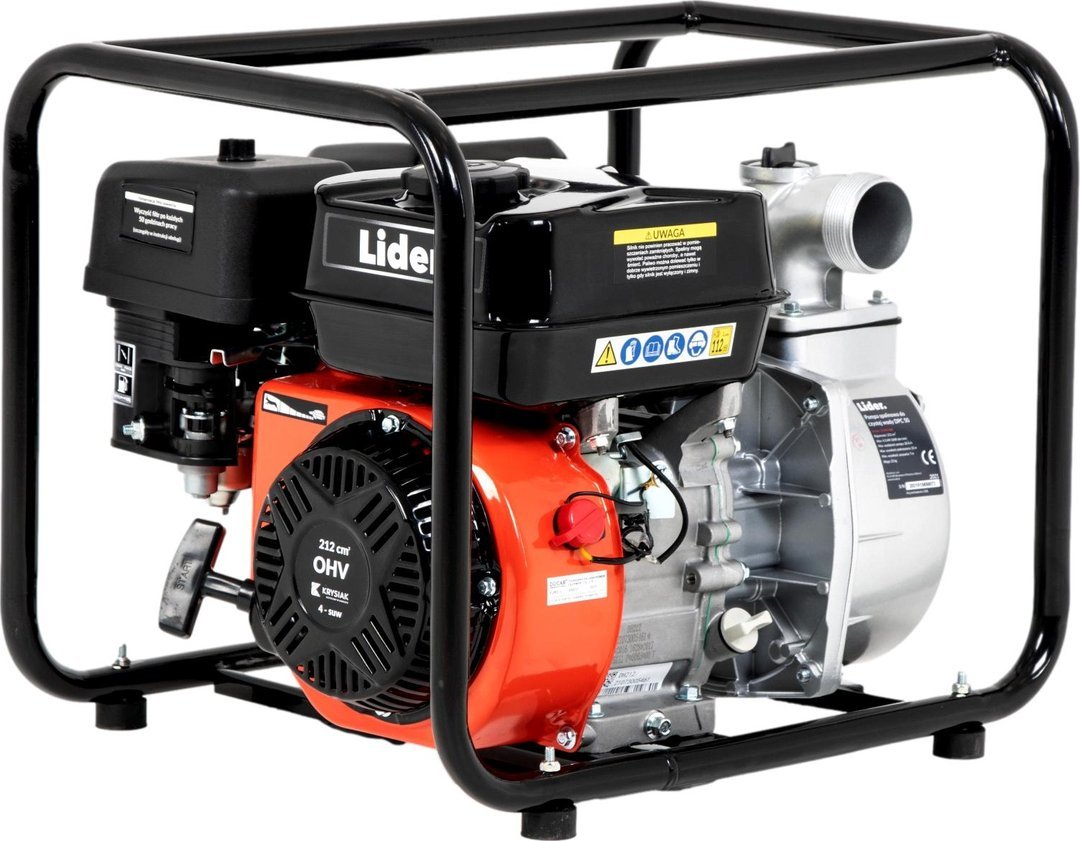 Lider LIDER DPC50 MOTOPOMPA POMPA STRAŻACKA SPALINOWA DO WODY CZYSTEJ WYSOKOWYDAJNA 28000 l/h 28m3/h - OFICJALNY DYSTRYBUTOR - AUTORYZOWANY DEALER LID