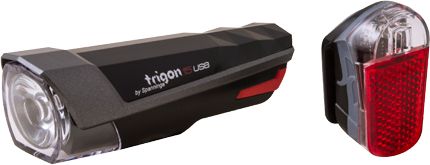 SPANNINGA Zestaw lampki Trigion 15 + Pyro 20