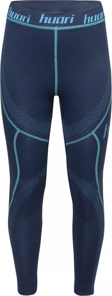 Dziecięce kalesony termoaktywne Huari TERM PANTS KIDS peacoat/alhambra rozmiar 110/116