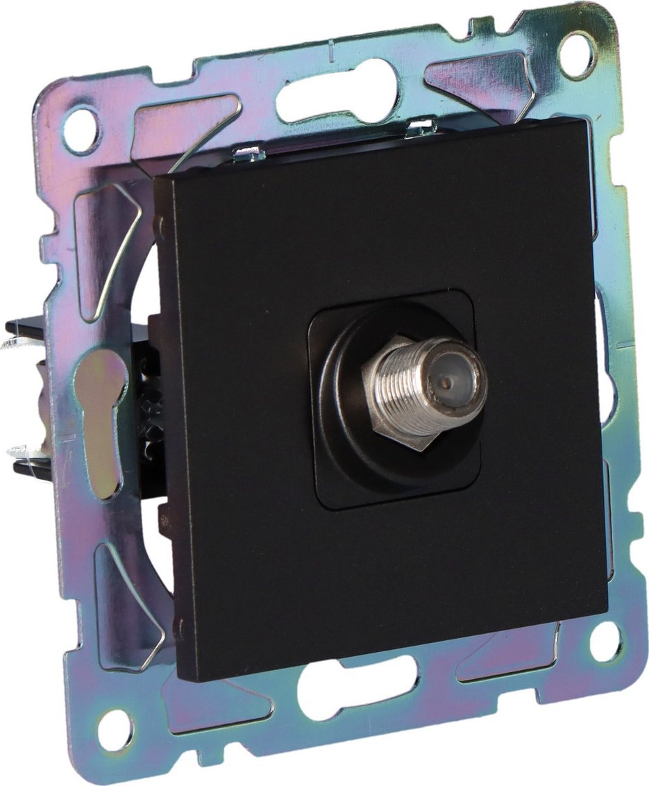 Onnline Gniazdo SAT, czarne, GAMA ONNLINE