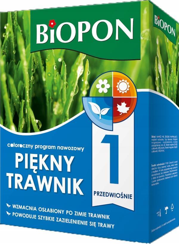 Biopon Piękny Trawnik Przedwiośnie Nawóz do Trawnika 2kg