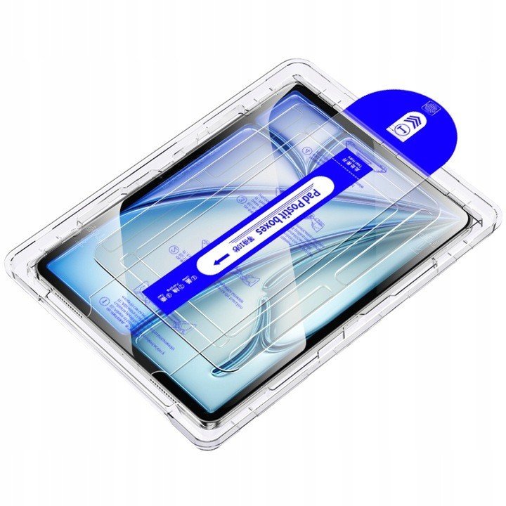 SUPERO Szkło hartowane Tempered Glass z ramką montażową do Air 11" M3 7 GEN 2025 / M2 6 GEN 2024