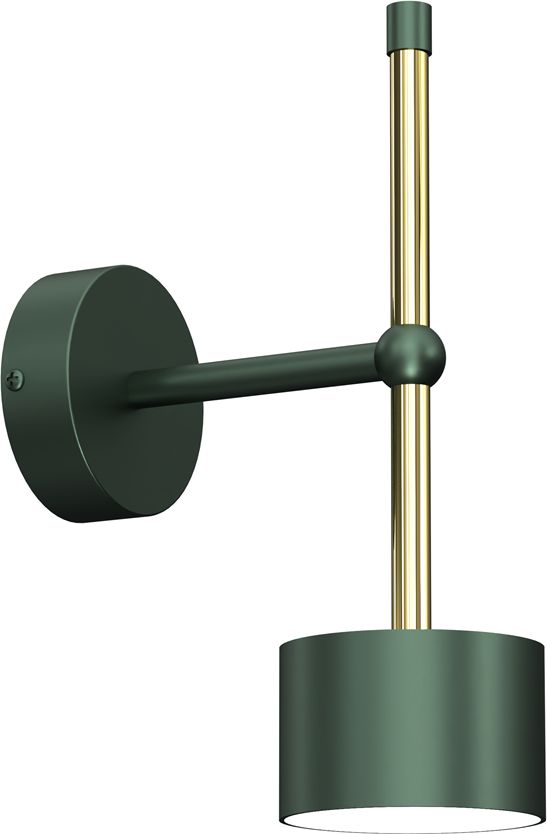 Kinkiet Milagro Kinkiet ścienny LED Ready do jadalni zielony Milagro MLP7765