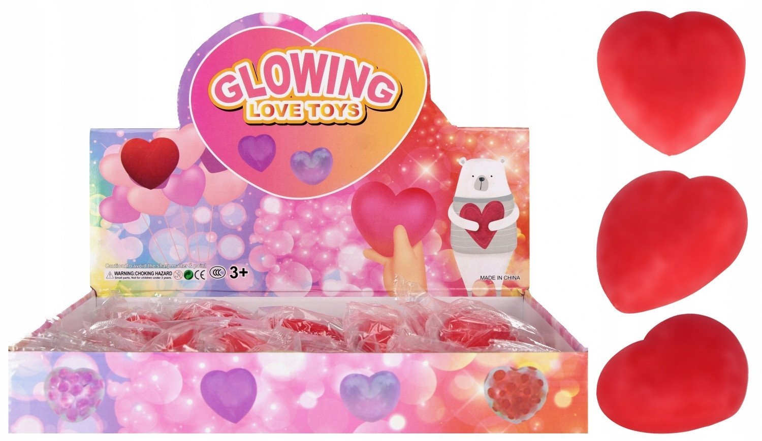 ZAB WYCISKANA SERCE 7CM MC DISP 18/288/576