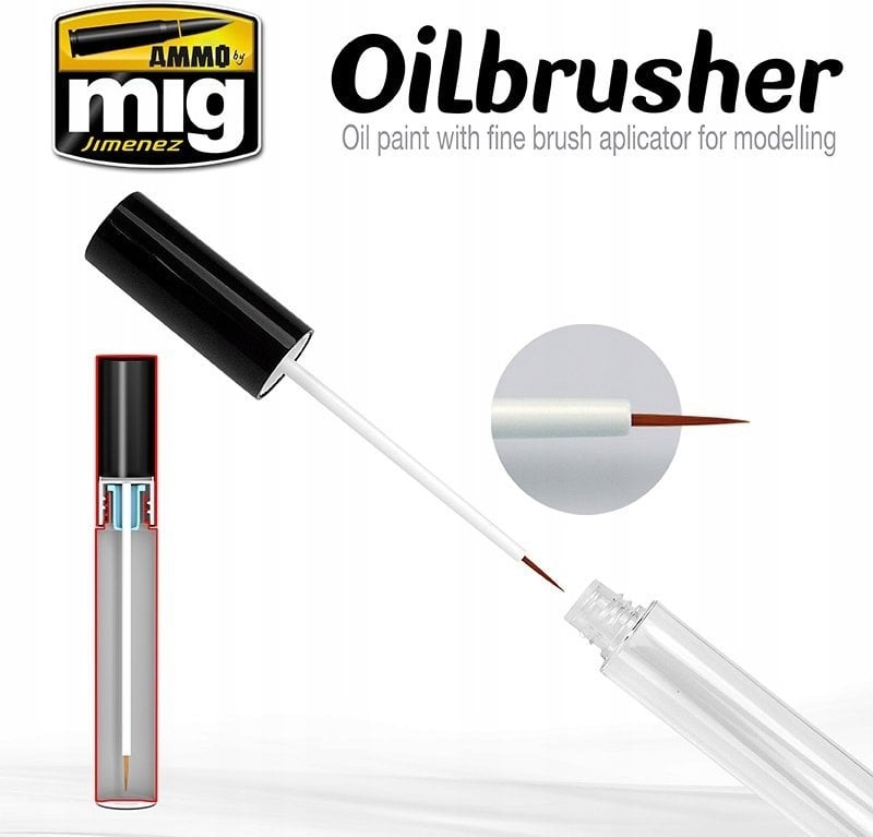 Vallejo Ammo: Oilbrusher - Dark Blue (10 ml)