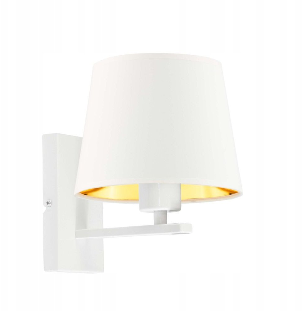 inkiet w stylu glamour do salonu HVAR GOLD abażur złoty ze złotym wnętrzem E27 MIX KOLORÓW