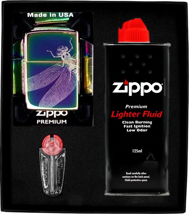 Zestaw ZIPPO Zapalniczka DRAGONFLY DESIGN Prezentowy No1