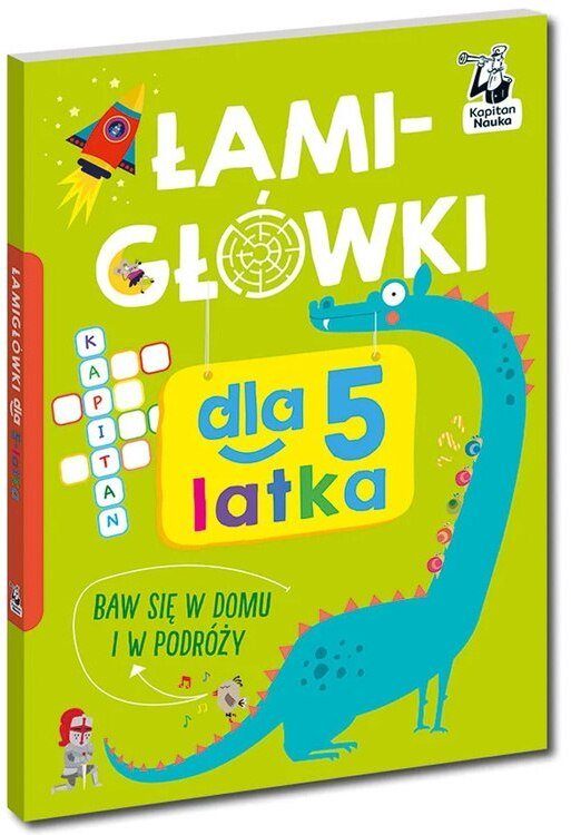 Kapitan Nauka Łamigłówki dla 5-latka KS1214 EDUKAMP