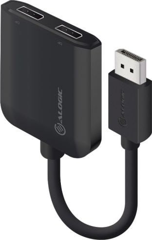 Adapter AV Alogic Alogic Adapter DisplayPort -> Dual DisplayPort 4K 30Hz