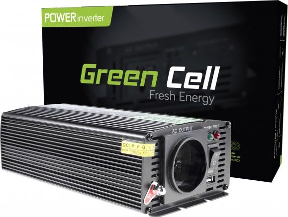 Przetwornica Green Cell 12V/230V 500W/1000W