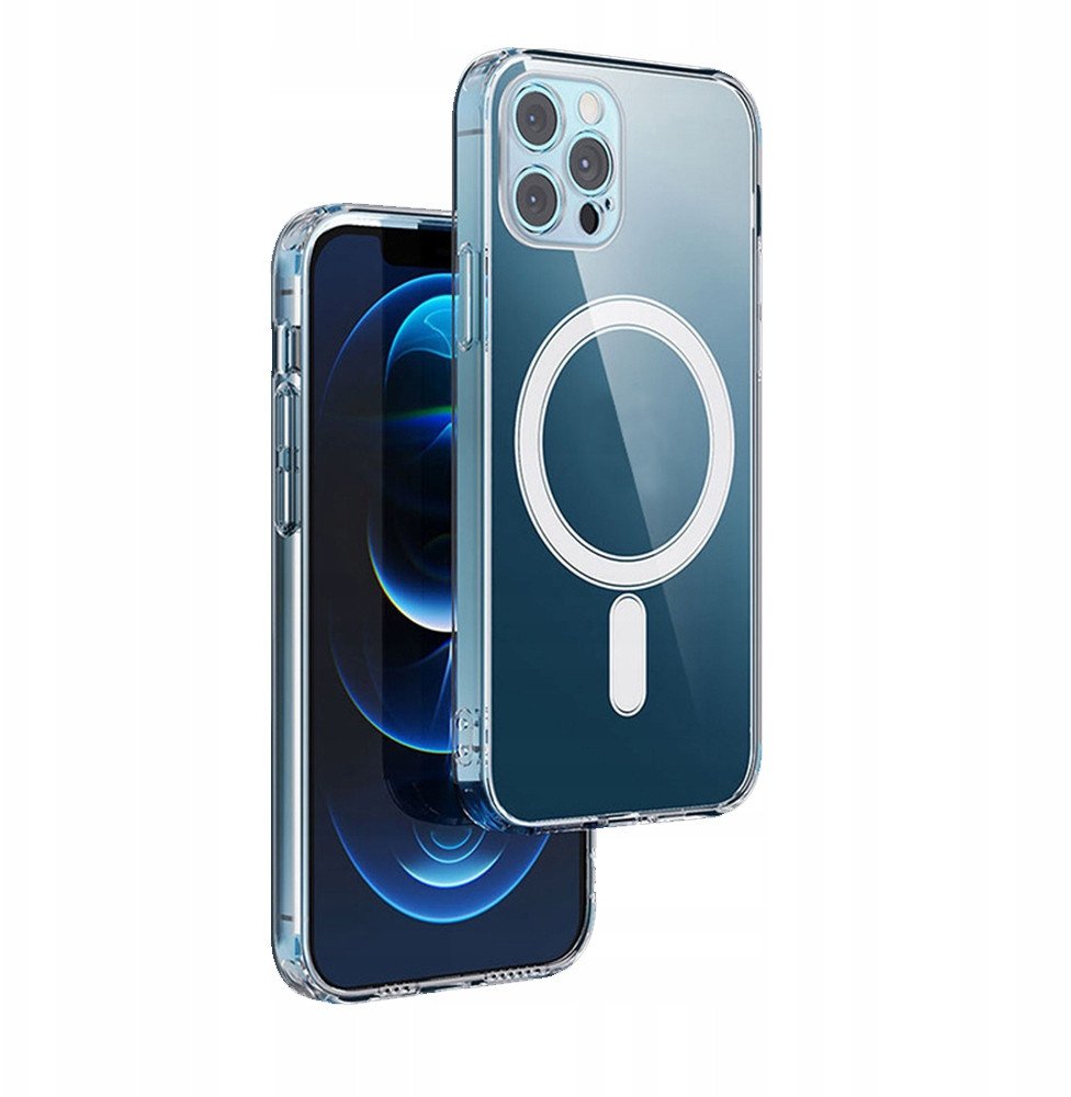 Mocne przeźroczyste etui do MagSafe do iPhone 14 Pro Max 6,7" magnetyczne